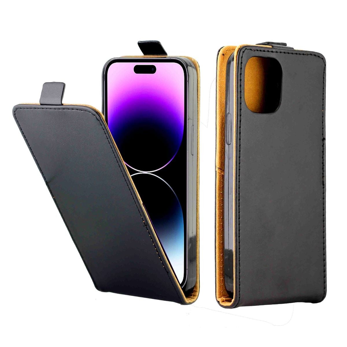 Schutz Handy H&uuml;lle f&uuml;r Apple iPhone 15 Pro Max Flip Case Cover Tasche Etuis Neu - Bild 1