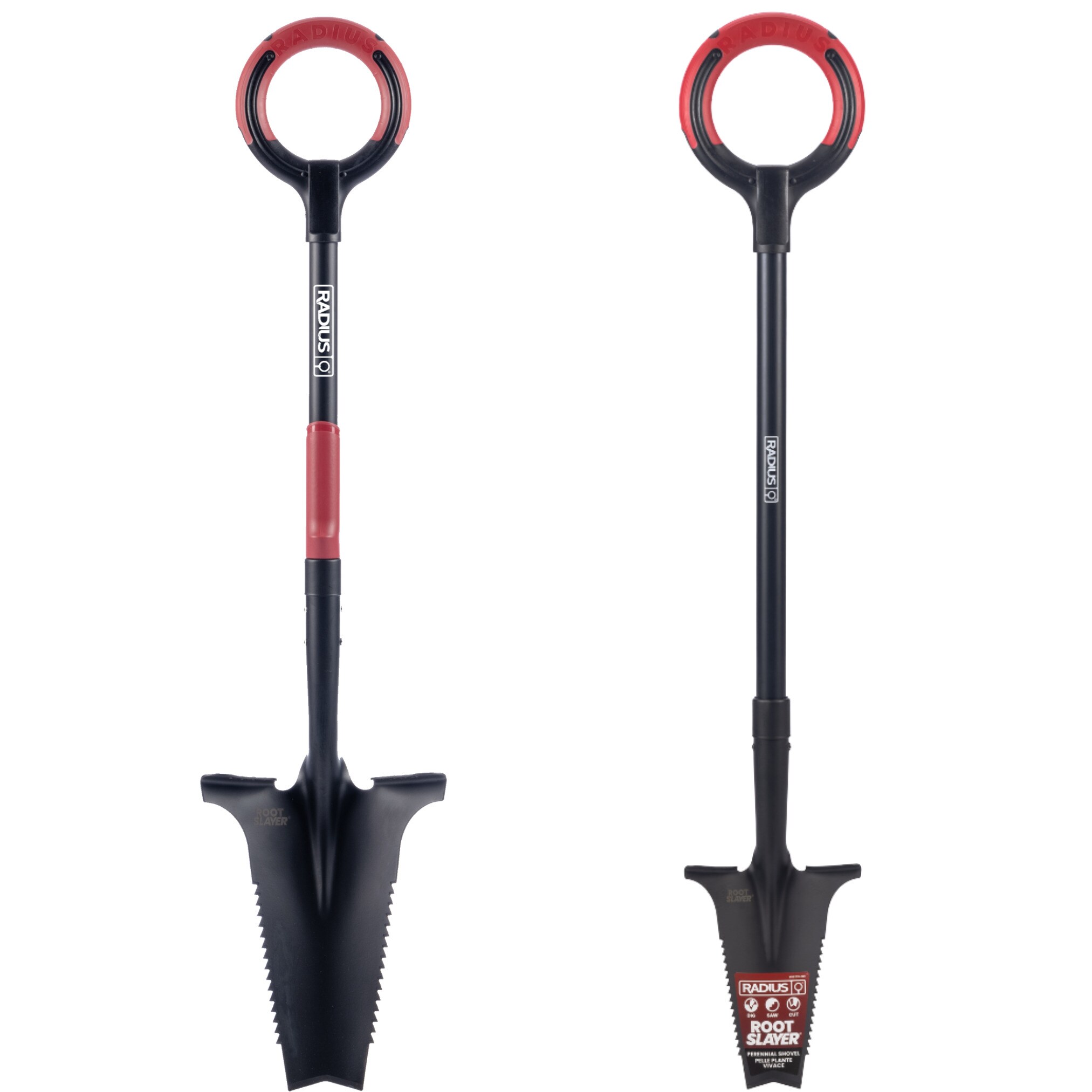 Root Slayer&reg; Radius Garden Wurzelspaten + Beetspaten Root Slayer Set Pro 