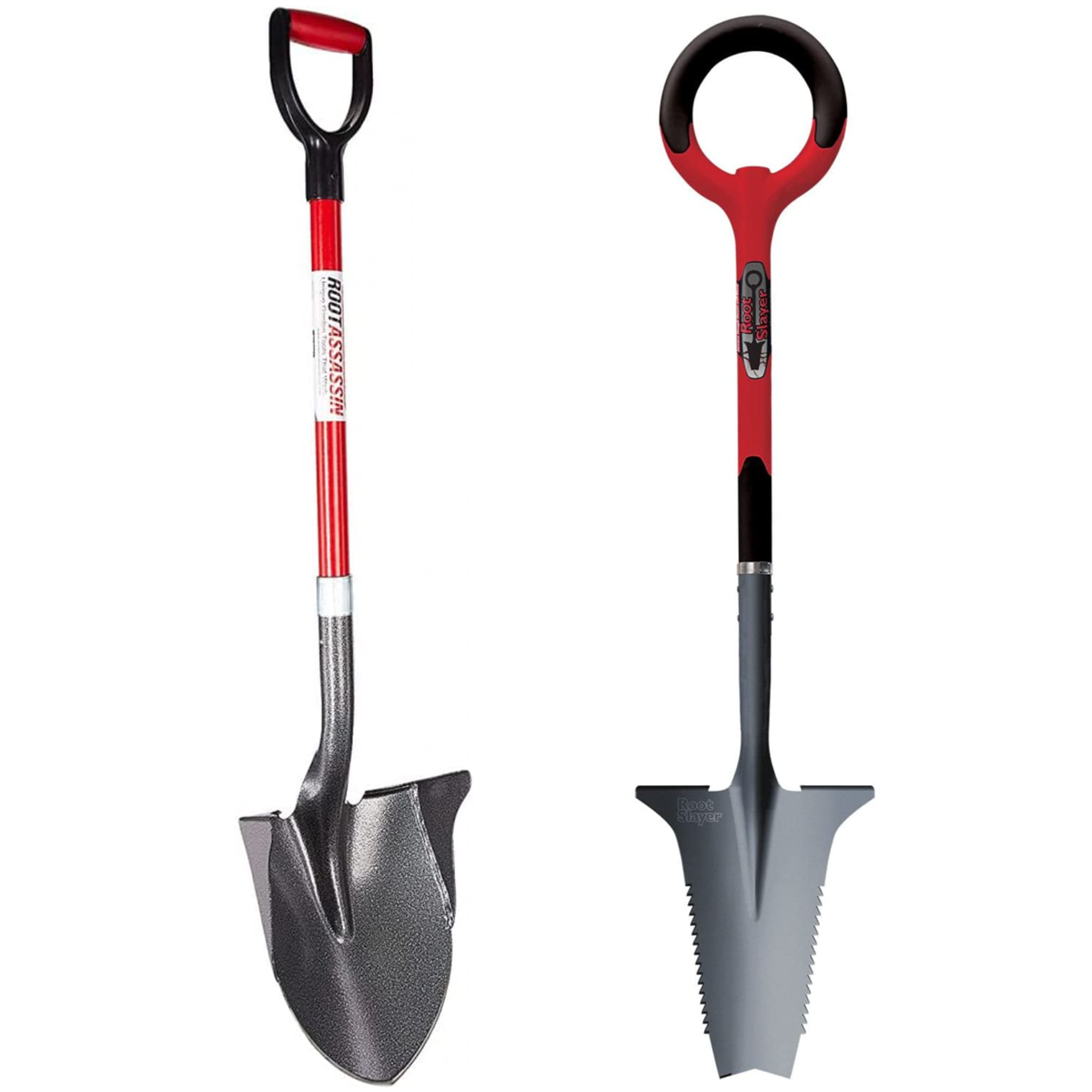 Root Slayer&reg; Radius Garden Wurzelspaten + Schaufel mit Stiel Root Slayer Set Root Assassin 