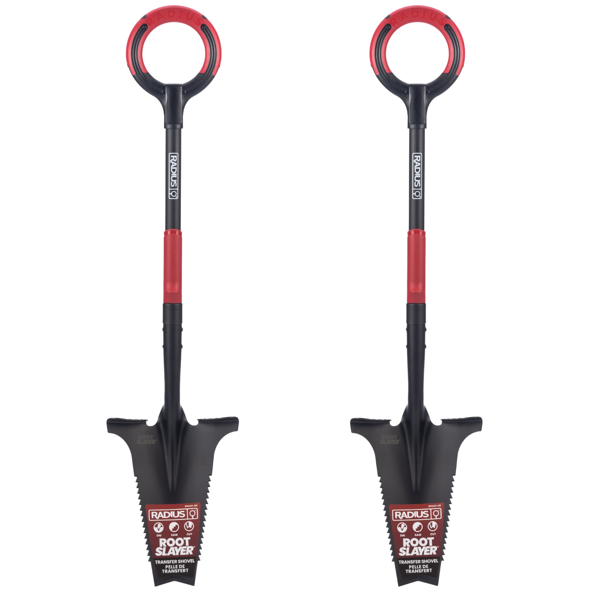 Root Slayer&reg; Radius Garden Wurzelspaten Spaten mit Schneidespitze Root Slayer Pro 