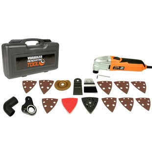 Best Direct® Pro Series - Multitool 16 Teile - oszillierend Vibrarazer Renovating Tool 