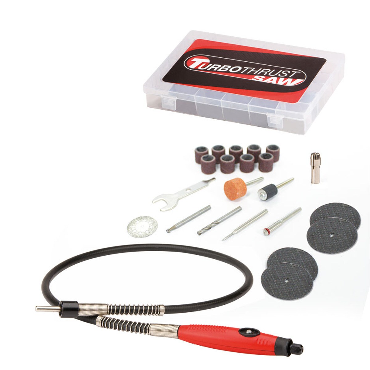 ® Mini Schleifer und Zubehör Turbothrust SAW Zubehör Set