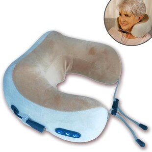 Best Direct® Wellprime Shiatsu Nacken Massagegerät, Akku, Infrarot Wärme Miracle Massager 