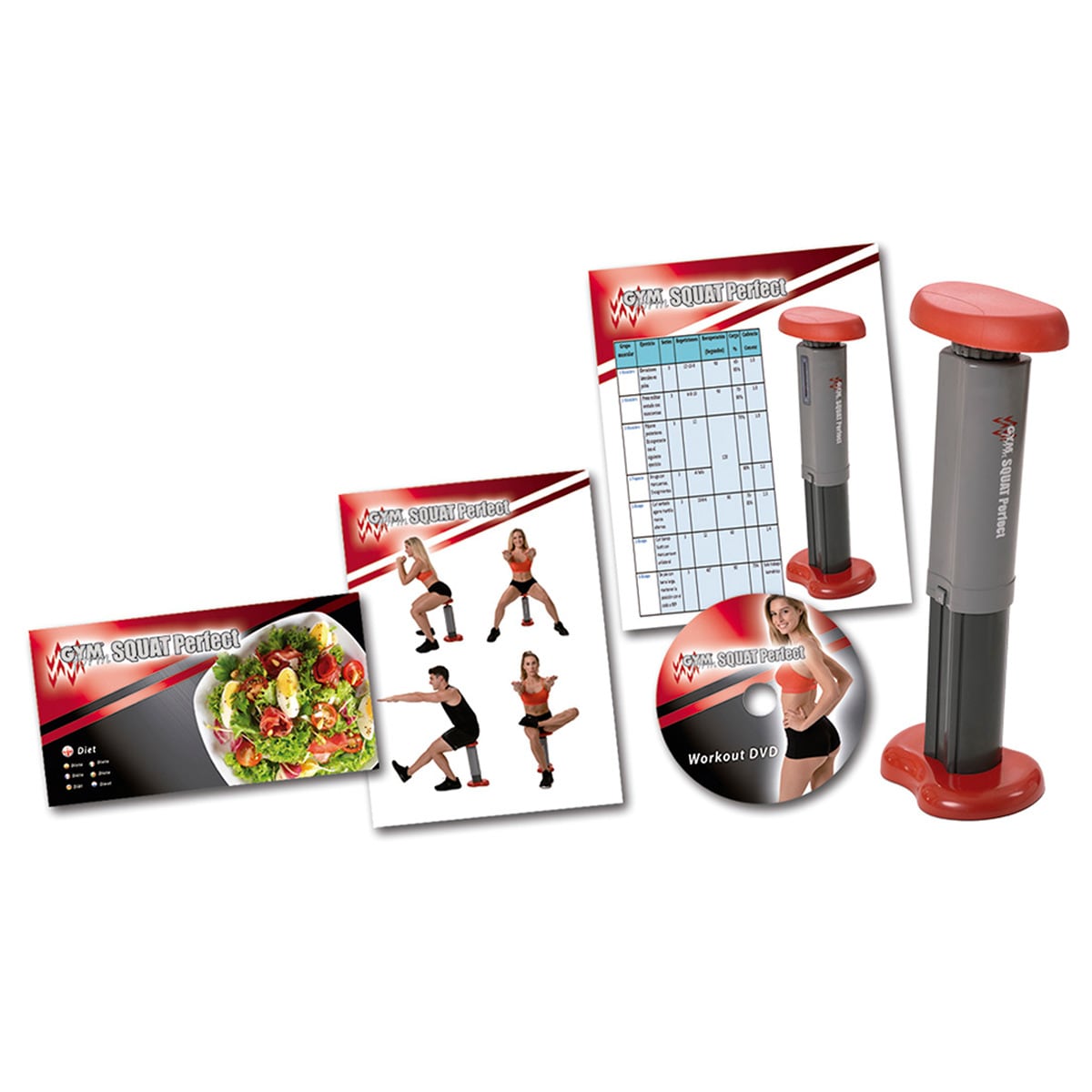 Gymform&reg; Kniebeugen Trainer f&uuml;r die Beinmuskulatur Squat Perfect 