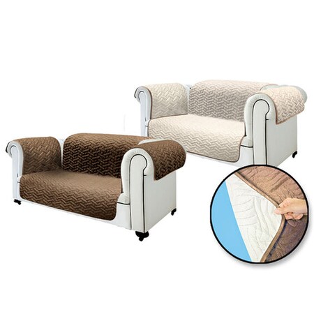 Sofa bei Sitzer Marktkauf 2 wendbar Cover bestellen Starlyf® online wasserabweisend, Sofaschoner,