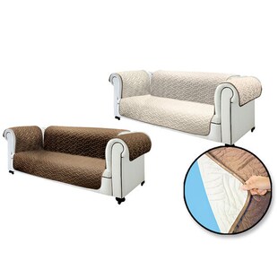 Starlyf® 3 Sitzer Sofaschoner, wasserabweisend, wendbar Sofa Cover 