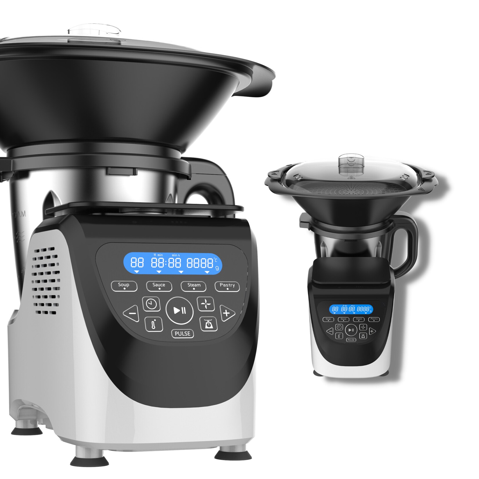 ® Küchenmaschine mit Kochfunktion - Mixer - Dampfgarer Chef O Matic Kitchen Robot