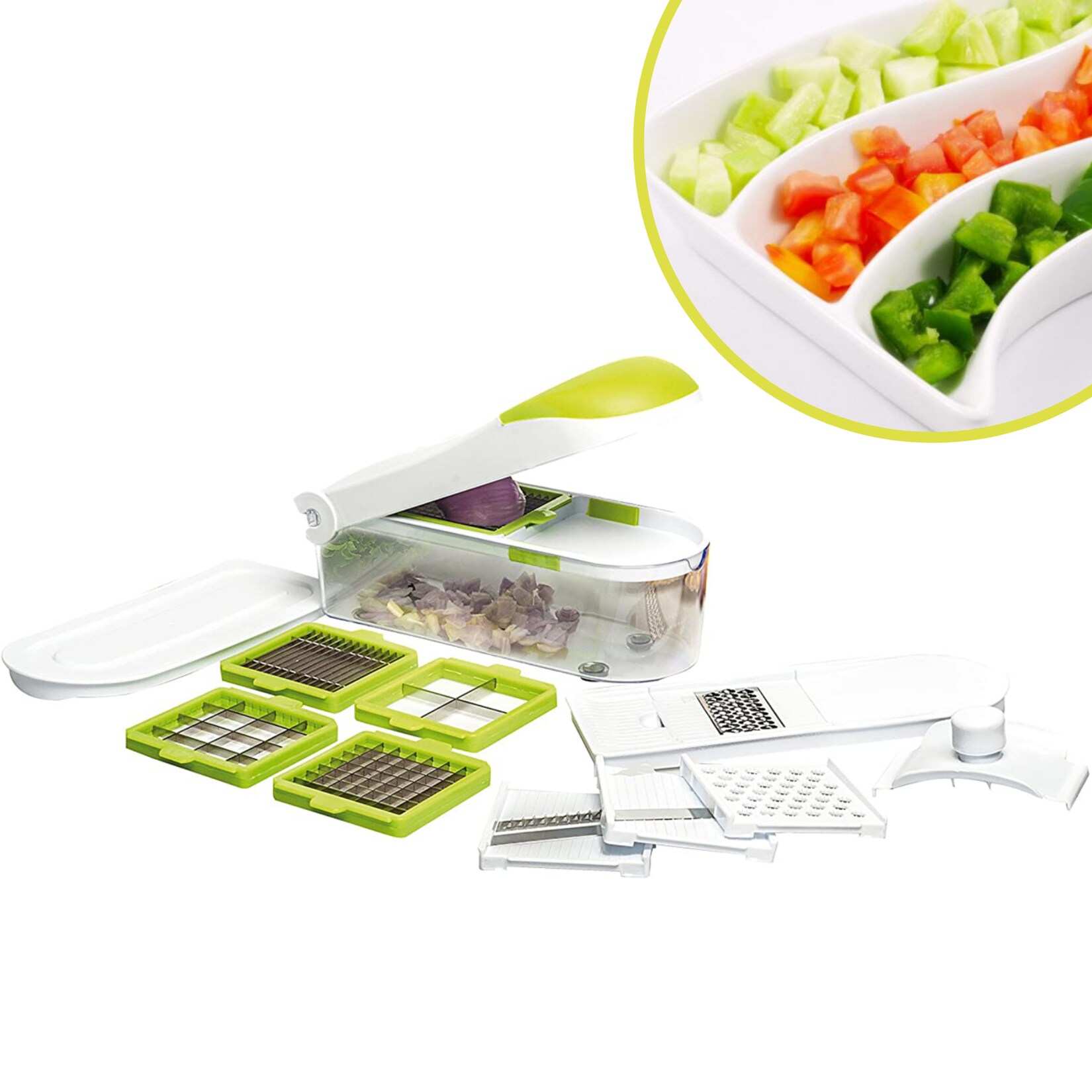 ® Gemüseschneider und Obstschneider Dicer Express