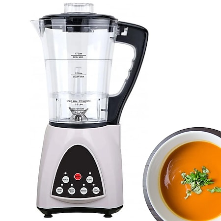 Best Direct® Standmixer mit Kochfunktion - Küchenmaschine Multi Robot 