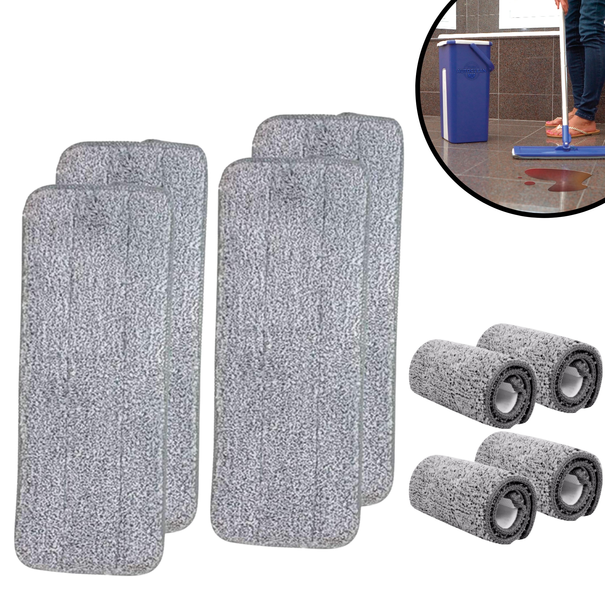 Starlyf&reg; Ersatzmatten - Autoclean Mop Pads Autoclean Mop 