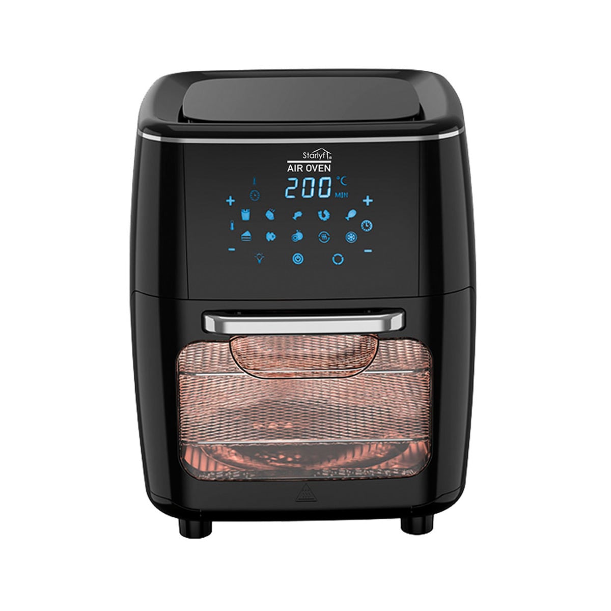 Starlyf&reg; Hei&szlig;luftfritteuse XL mit Drehspie&szlig; - Backofen & Fritteuse Air Oven 3in1 