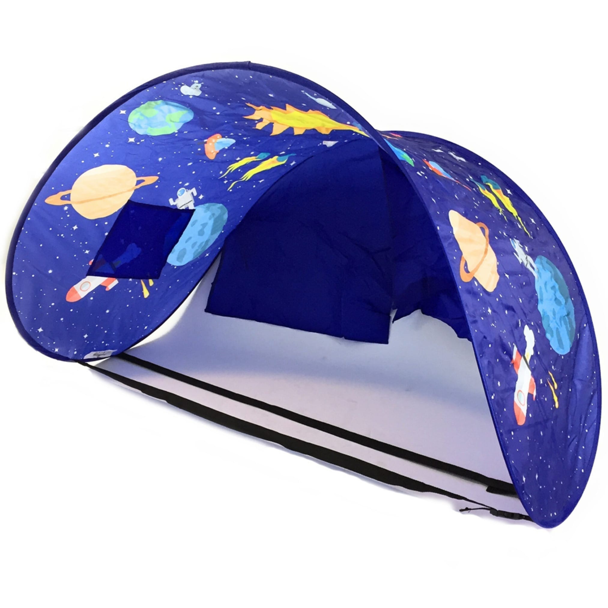 Sleepfun Tent&reg; Betthimmel Pop up Zelt - Betttunnel Planet Party 
