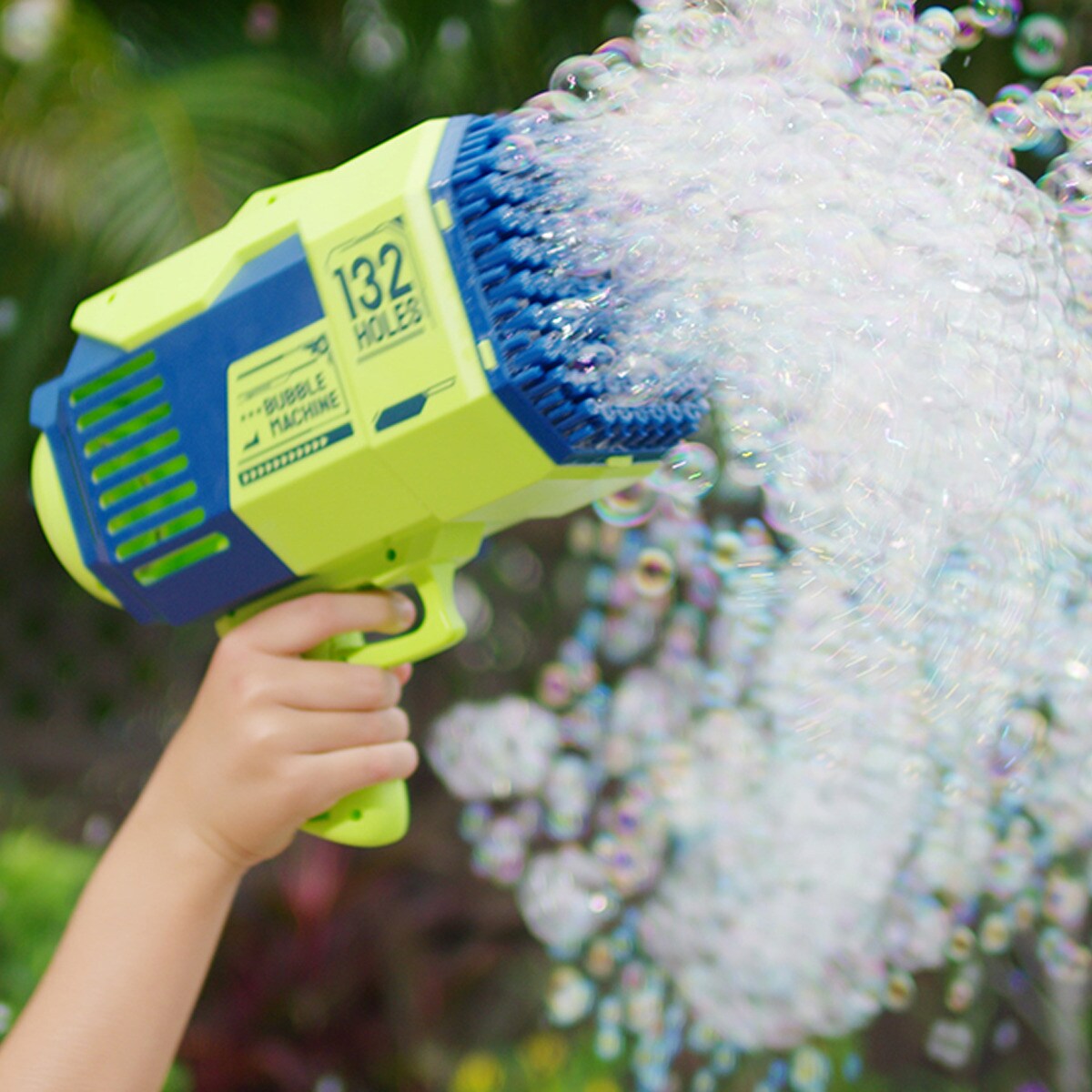 Automatische Seifenblasen-Maschine Mit Licht & Musik - Verstellbar Bis 119 Cm