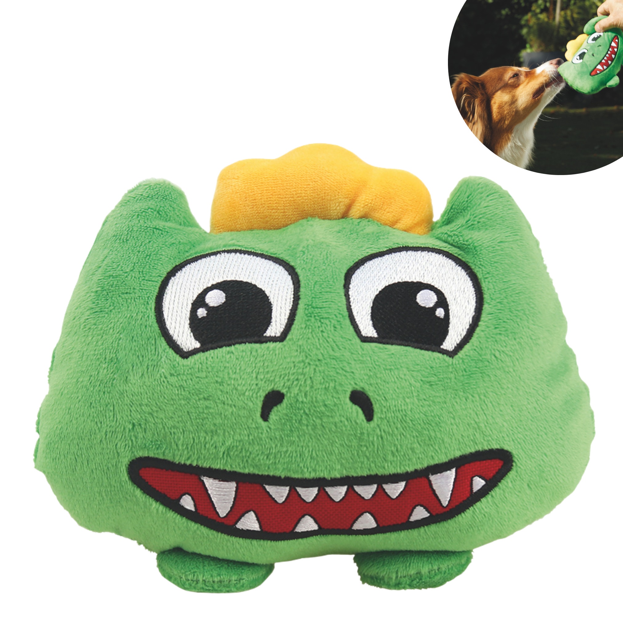 Best Direct&reg; Interaktives Pl&uuml;sch Hundespielzeug - Kauspielzeug Chuckle Chums 