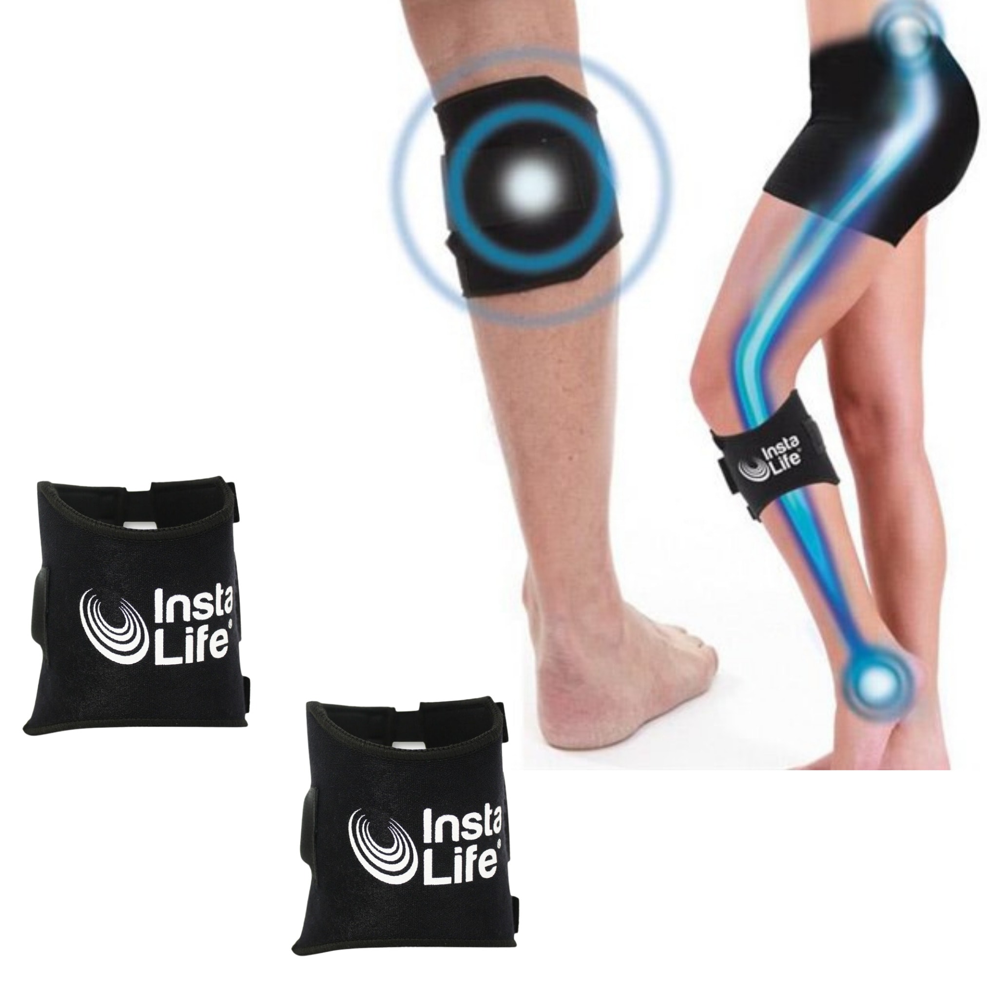 Best Direct&reg; Akupressur Knie Bandage - Kniebandage Insta Life 