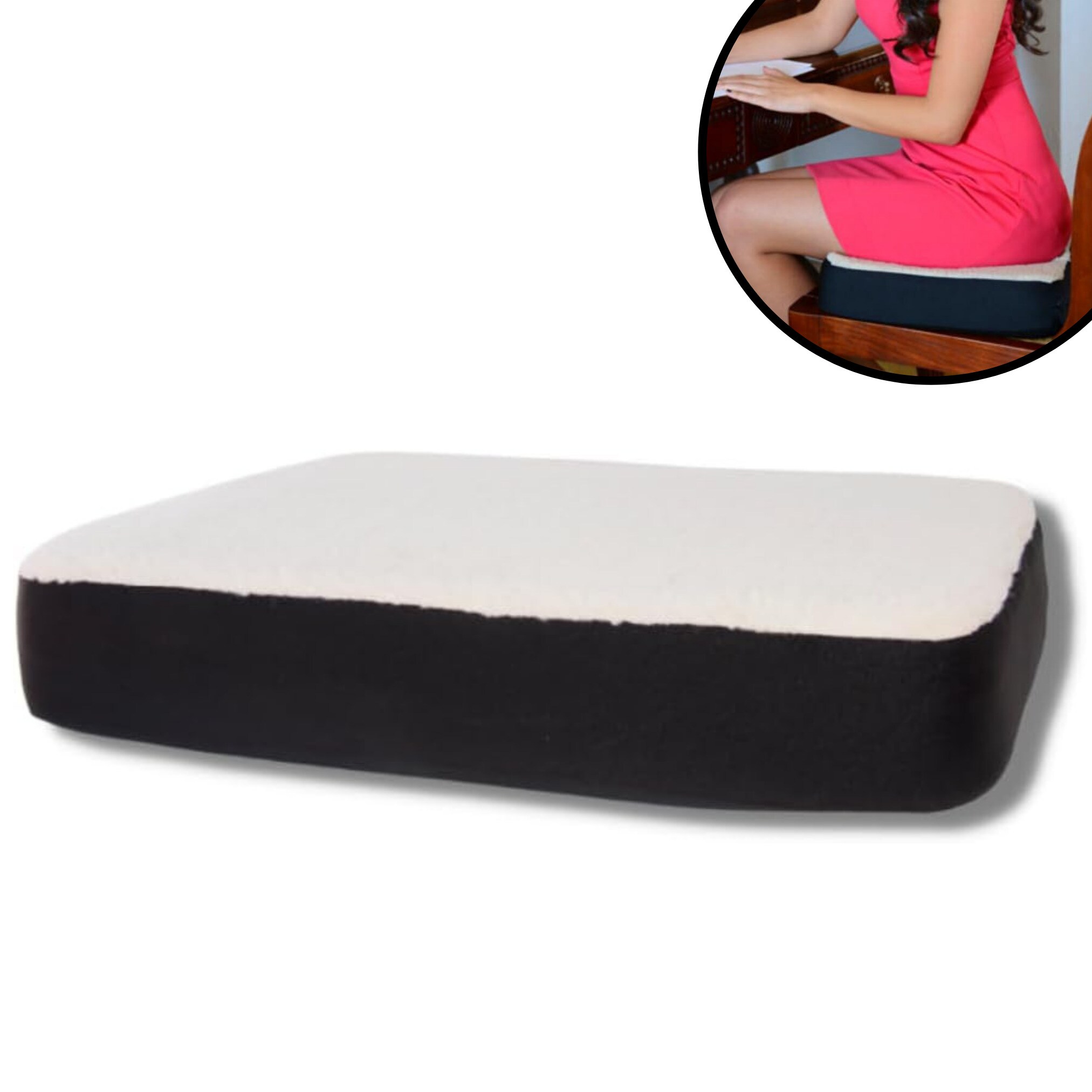 Best Direct&reg; Sitzkissen, Gelkissen zum sitzen, Autositzkissen, Sitzerh&ouml;hung Dualuxe 