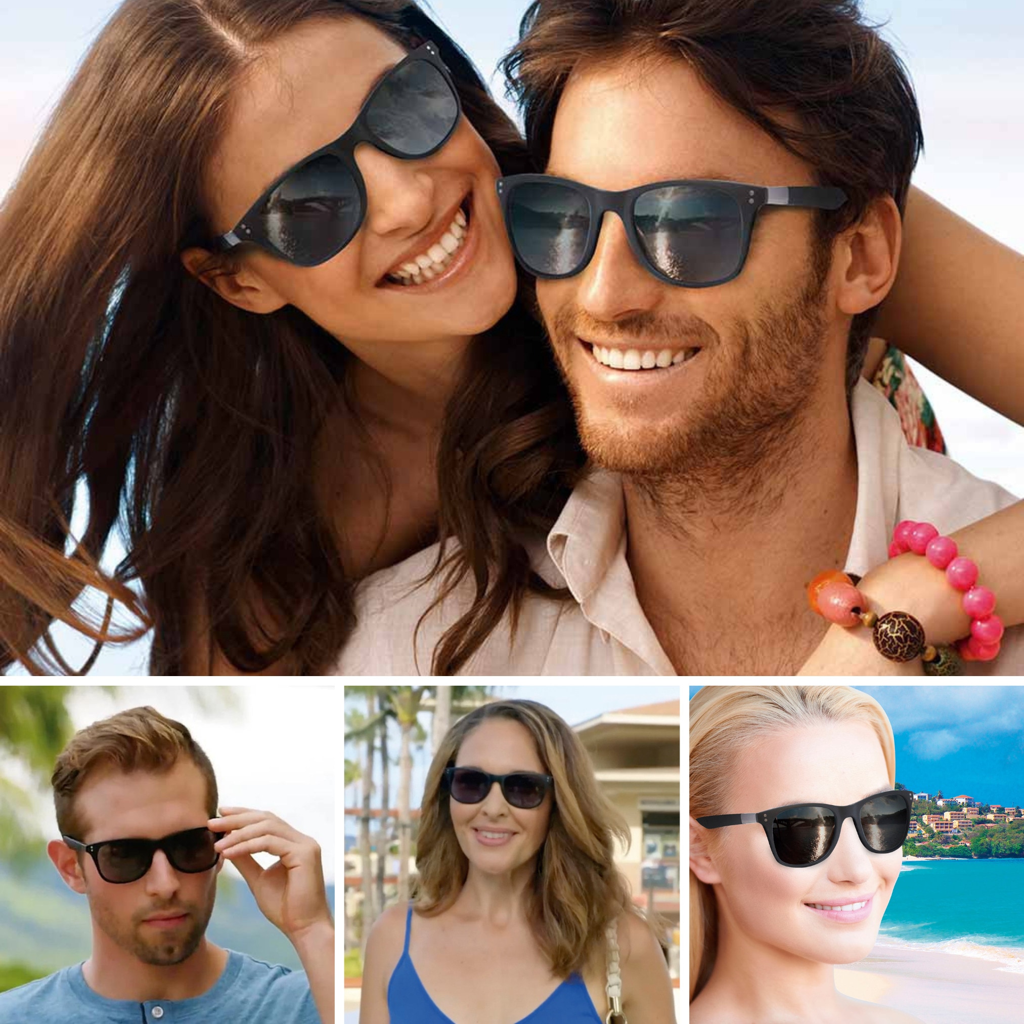 Best Direct® polarisierte Sonnenbrille UV 400 für Damen und Herren 
