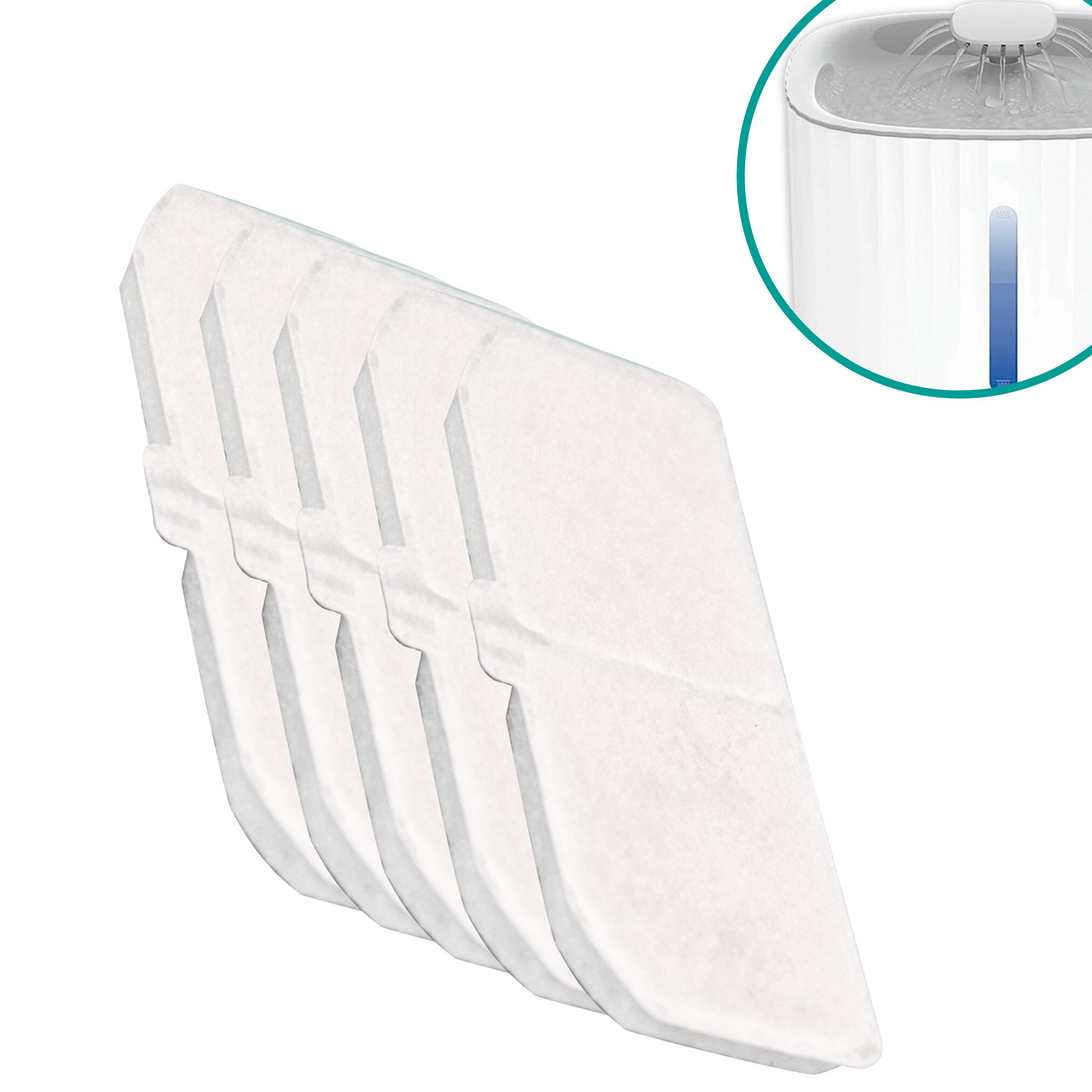 Starlyf&reg; Trinkbrunnen Filter - Brunnen - Ersatzfilter Pet Fountain 