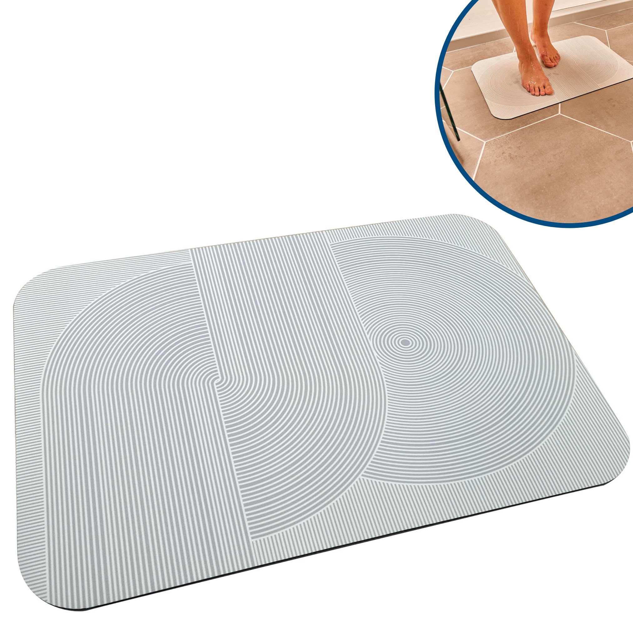 Best Direct&reg; Badvorleger & Duschvorleger - Super Absorbent Mat Hydro Wonder 