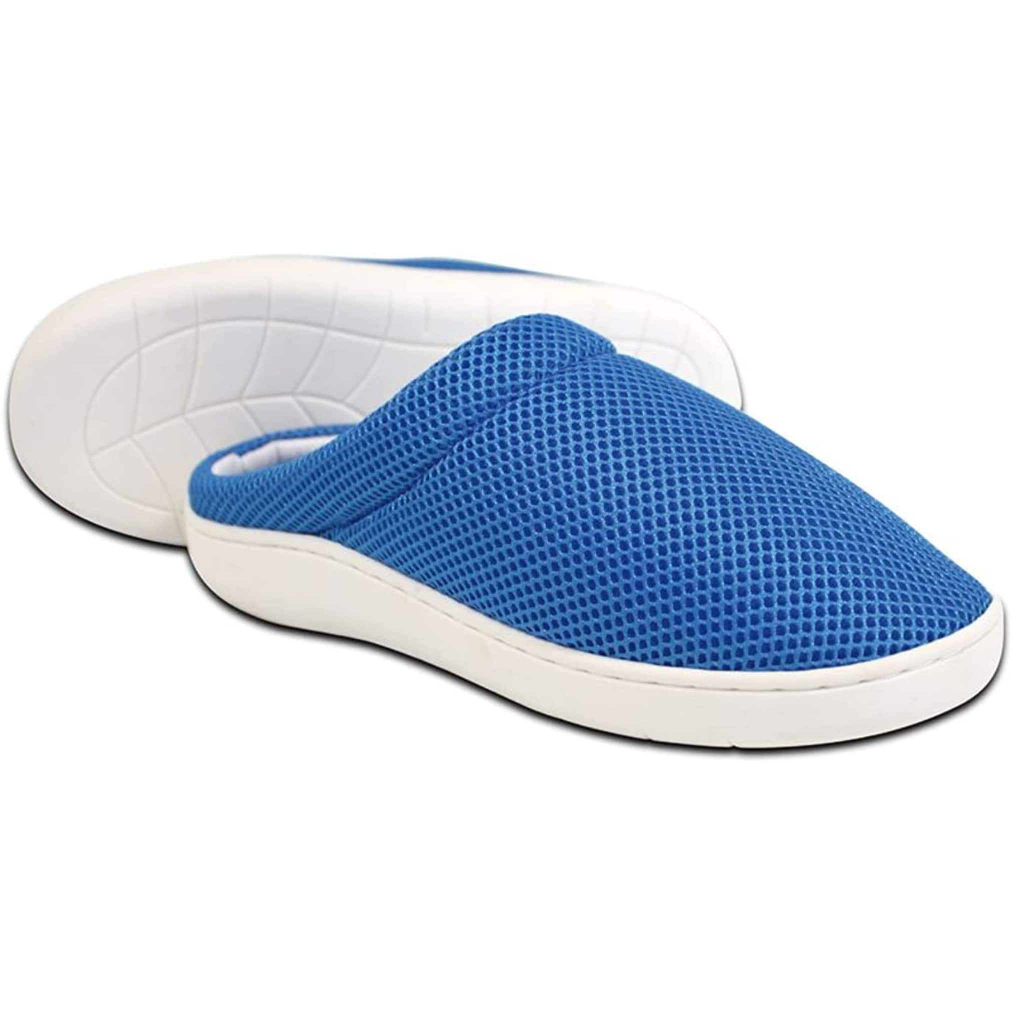 Best Direct&reg; Slipper - Gel Schuh Hausschuh, Mesh Stepluxe Summer Slippers 