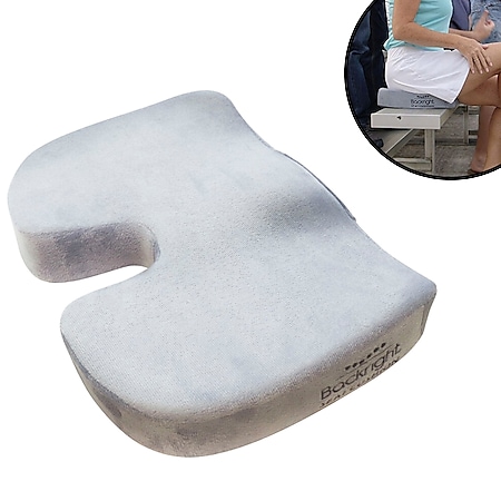 Best Direct® Orthopädisches Sitzkissen Memory Foam Backright® Seat Cushion 