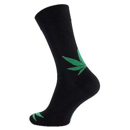 Vincent Creation® Cannabis Socken 4 Paar Weed Socks \