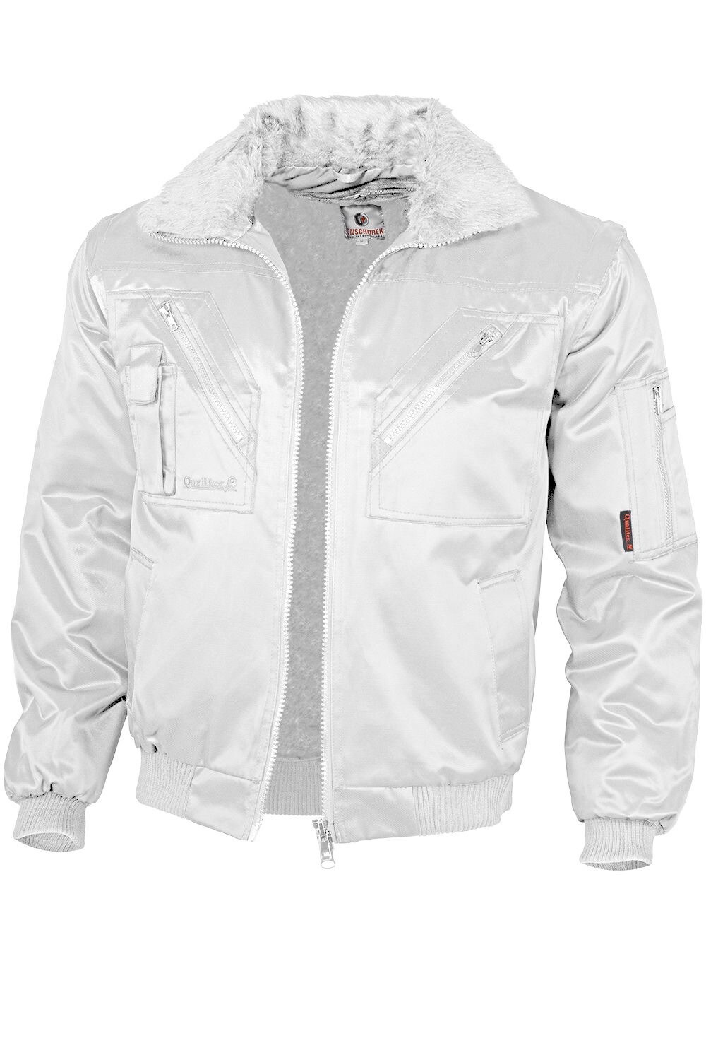 QUALITEX HIGH QUALITY WORKWEAR Pilotenjacke pilotenjacke weiß Damen: 44 Herren: L