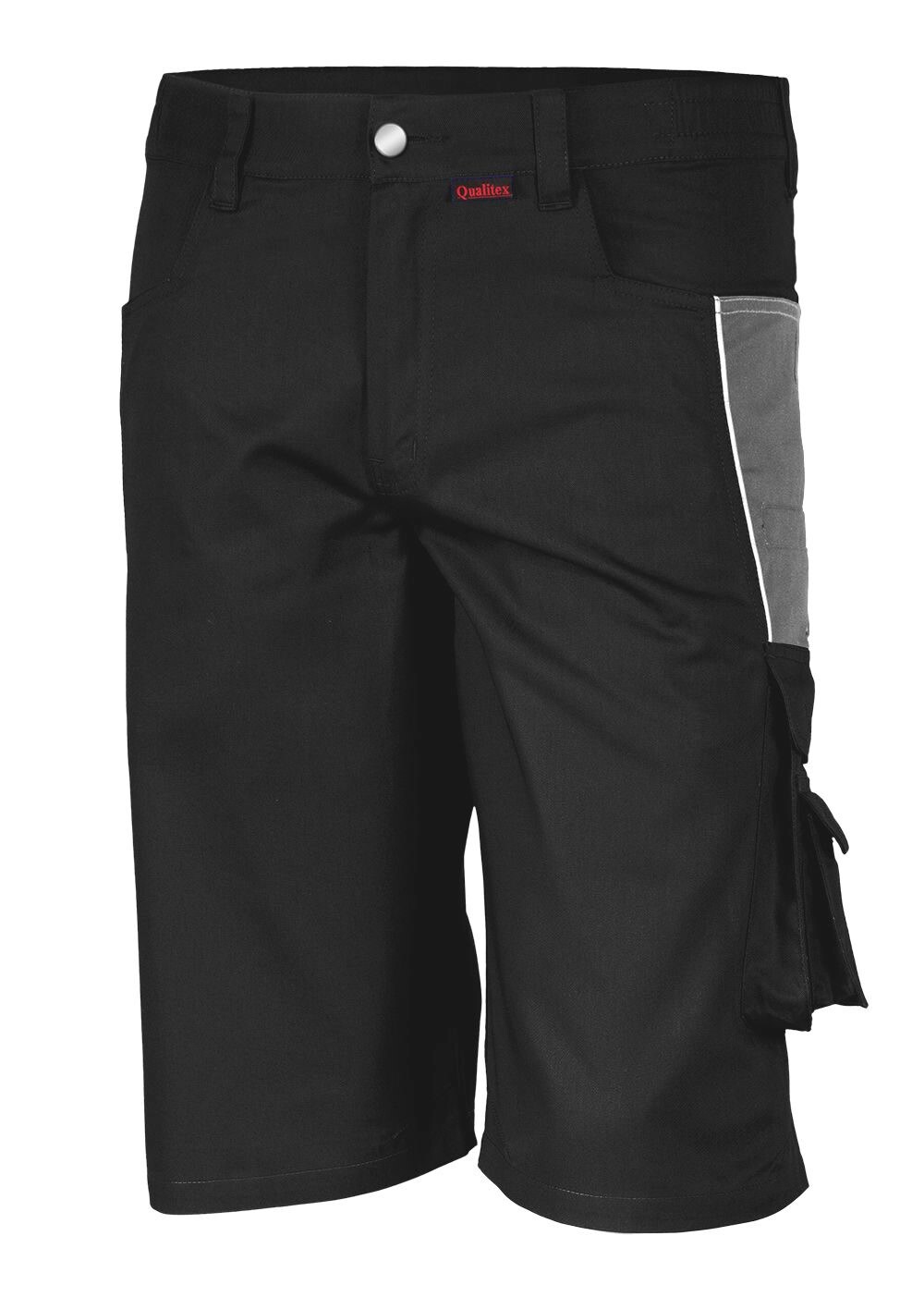 QUALITEX HIGH QUALITY WORKWEAR Shorts PRO schwarz/grau Damen: 42 Herren: 48