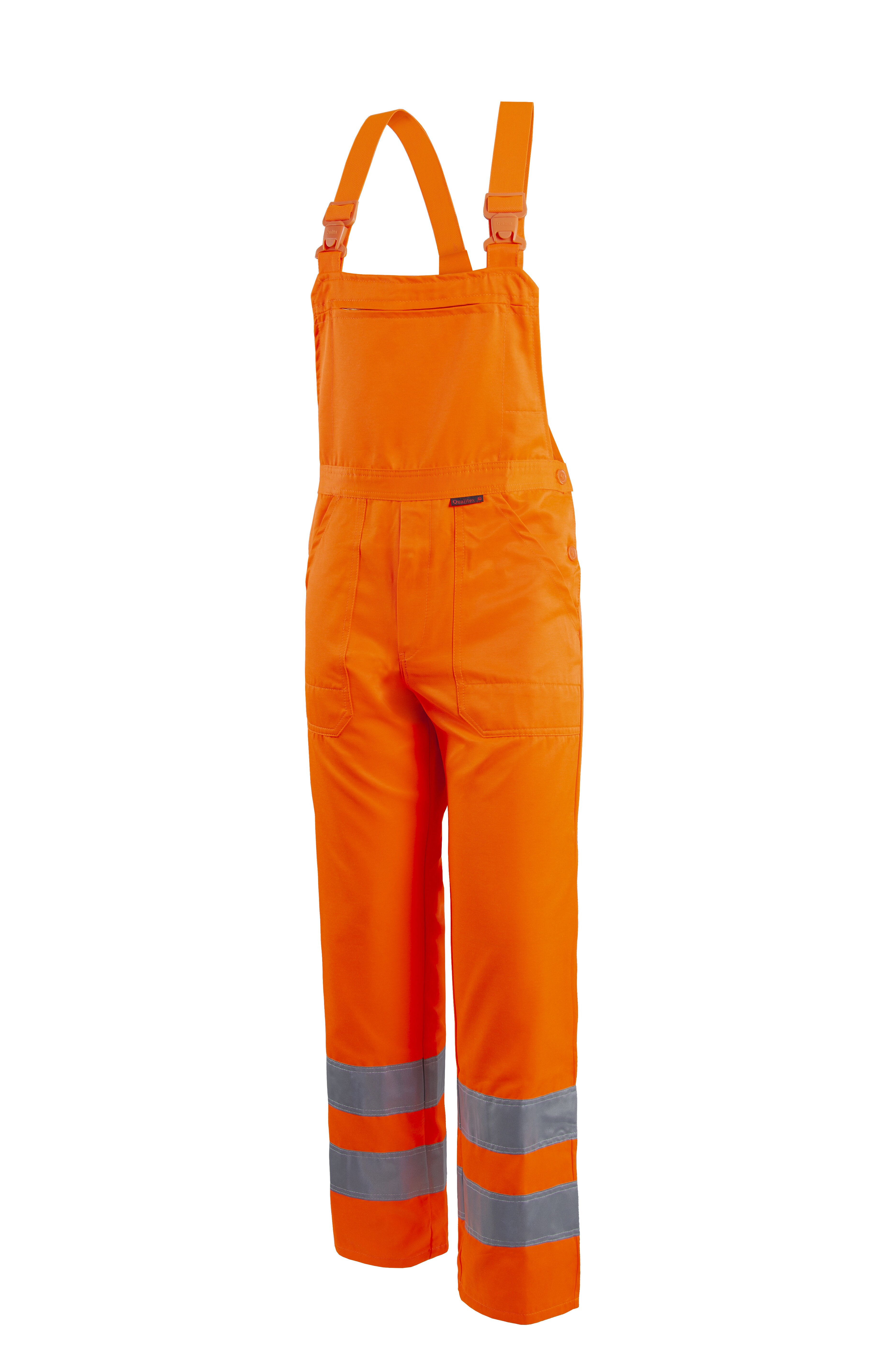 QUALITEX HIGH QUALITY WORKWEAR Latzhose WQ warnorange Herren: 102 