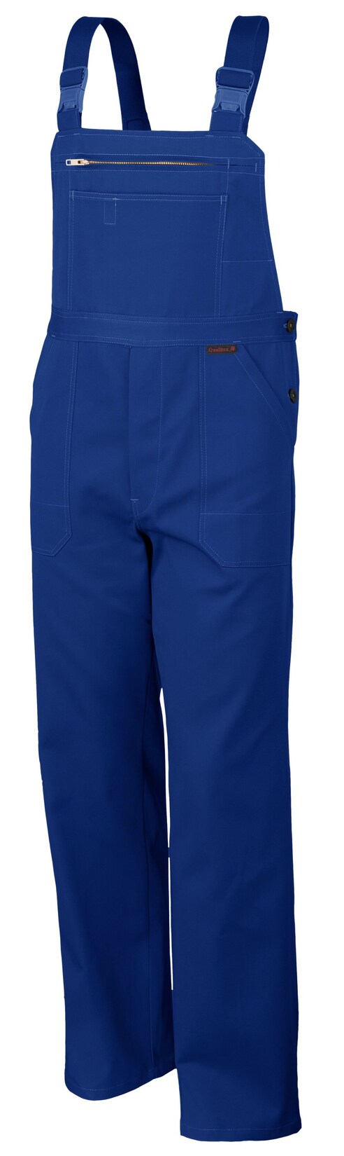 QUALITEX HIGH QUALITY WORKWEAR Latzhose favorit kornblau Damen: 56 Herren: 62