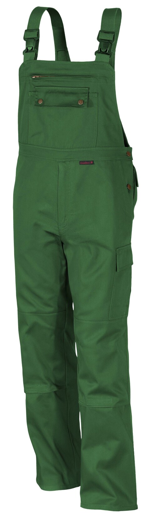 QUALITEX HIGH QUALITY WORKWEAR Latzhose comfort grün Herren: 26