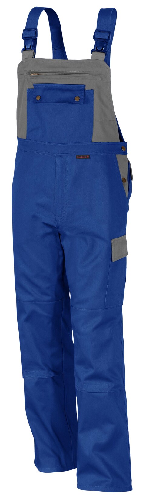 QUALITEX HIGH QUALITY WORKWEAR Latzhose image kornblau/hellgrau Herren: 106