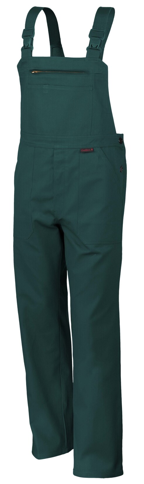 QUALITEX HIGH QUALITY WORKWEAR Latzhose classic grün Damen: 46 Herren: 52
