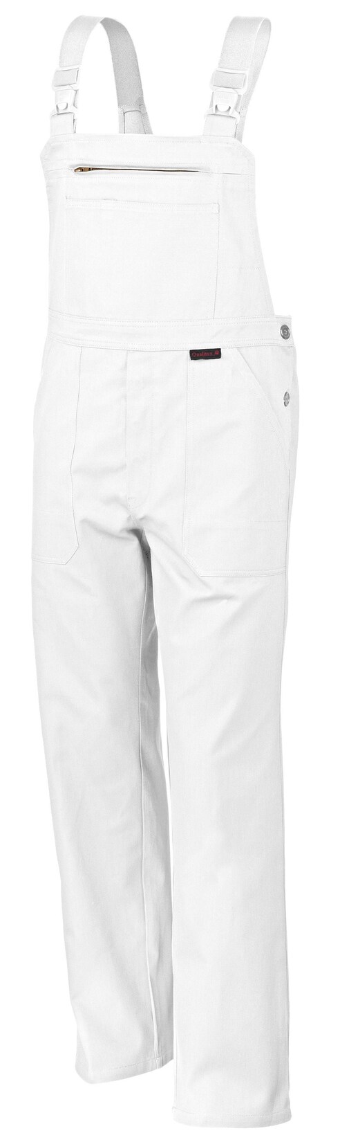 QUALITEX HIGH QUALITY WORKWEAR Latzhose classic weiß Herren: 106