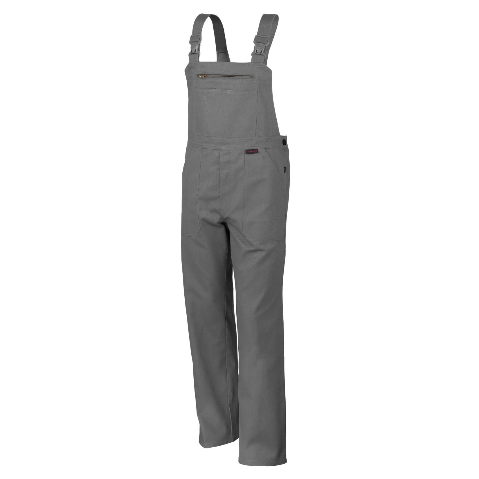 QUALITEX HIGH QUALITY WORKWEAR Latzhose classic grau Damen: 54 Herren: 60