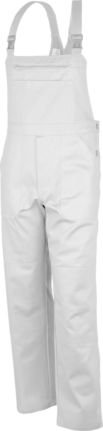 QUALITEX HIGH QUALITY WORKWEAR Latzhose basic weiß Herren: 98