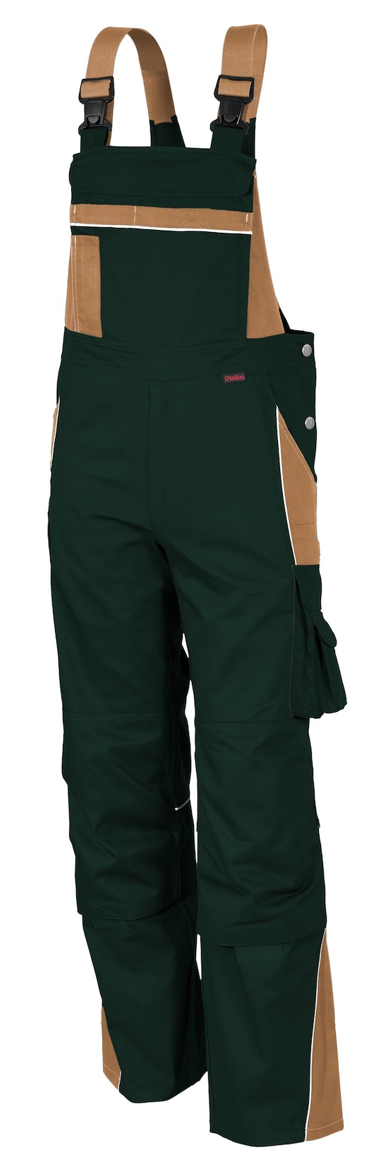 QUALITEX HIGH QUALITY WORKWEAR Latzhose PRO oliv/khaki Herren: 110