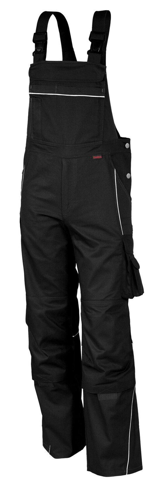 QUALITEX HIGH QUALITY WORKWEAR Latzhose PRO schwarz Herren: 27