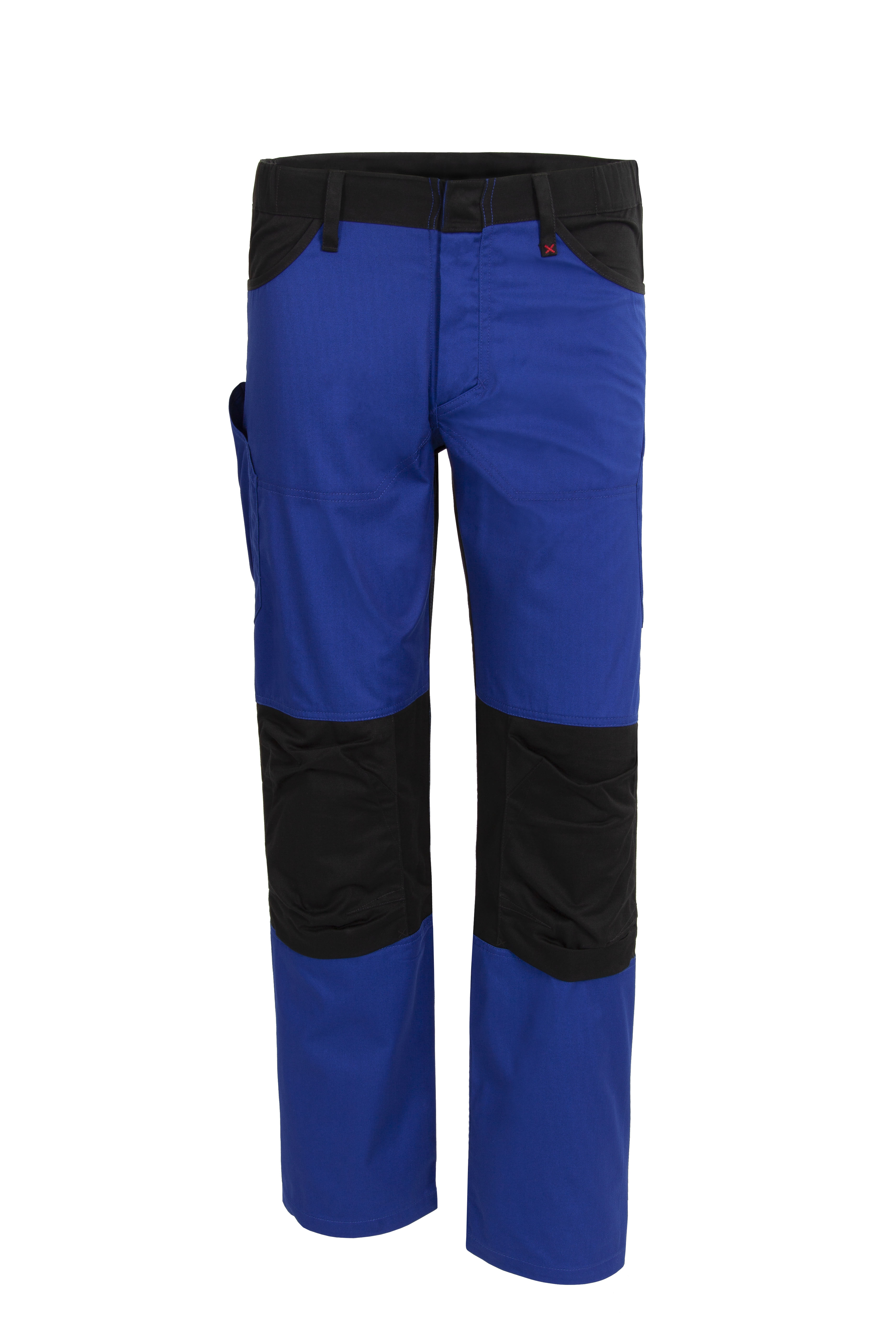QUALITEX HIGH QUALITY WORKWEAR Bundhose X-Serie kornblau/schwarz Damen: 36 Herren: 42 