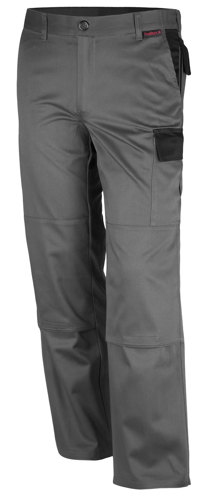 QUALITEX HIGH QUALITY WORKWEAR Bundhose image mittelgrau/schwarz Herren: 102
