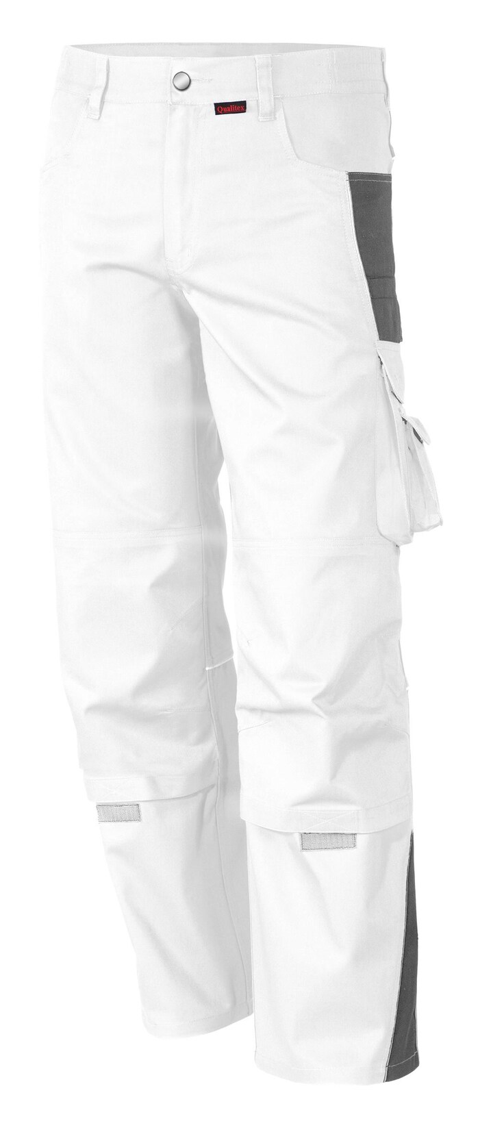 QUALITEX HIGH QUALITY WORKWEAR Bundhose PRO weiß/grau Herren: 98