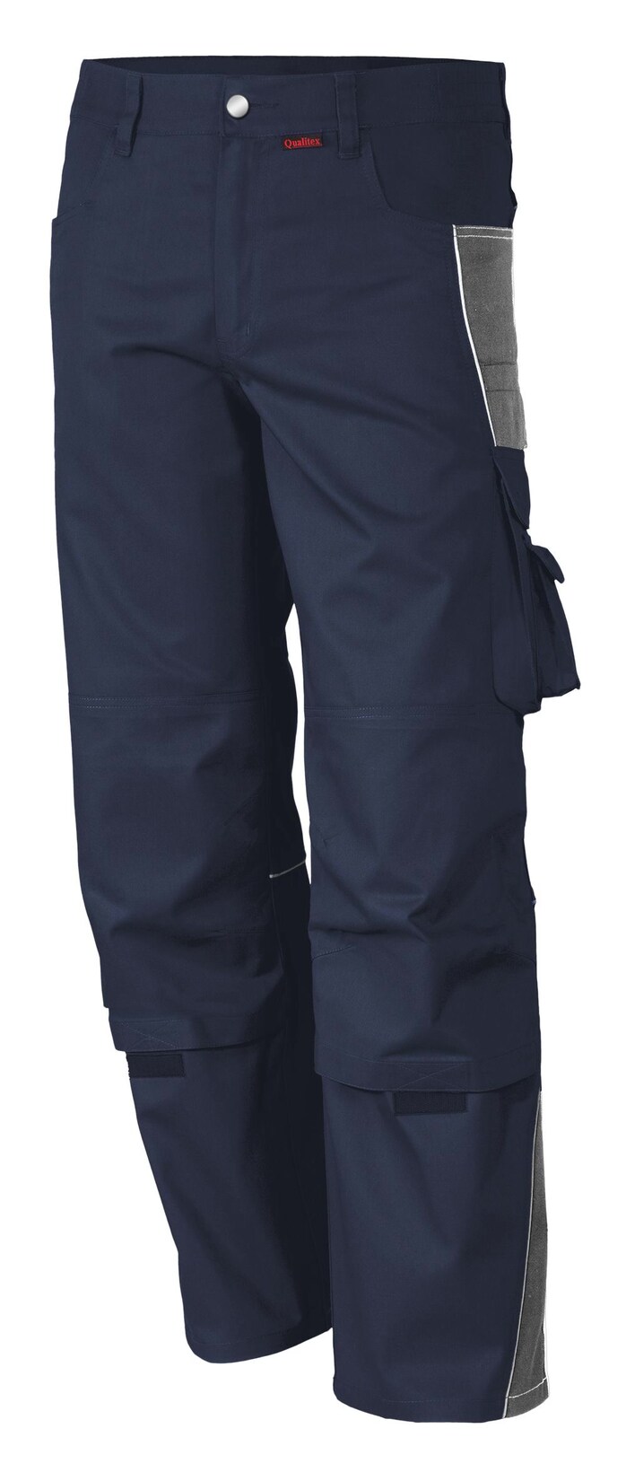 QUALITEX HIGH QUALITY WORKWEAR Bundhose PRO marine/grau Damen: 54 Herren: 60
