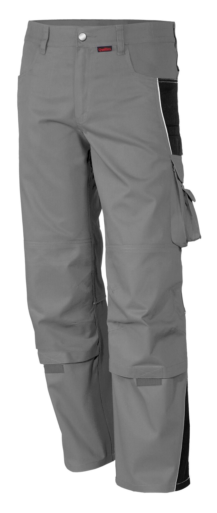 QUALITEX HIGH QUALITY WORKWEAR Bundhose PRO grau/schwarz Herren: 106