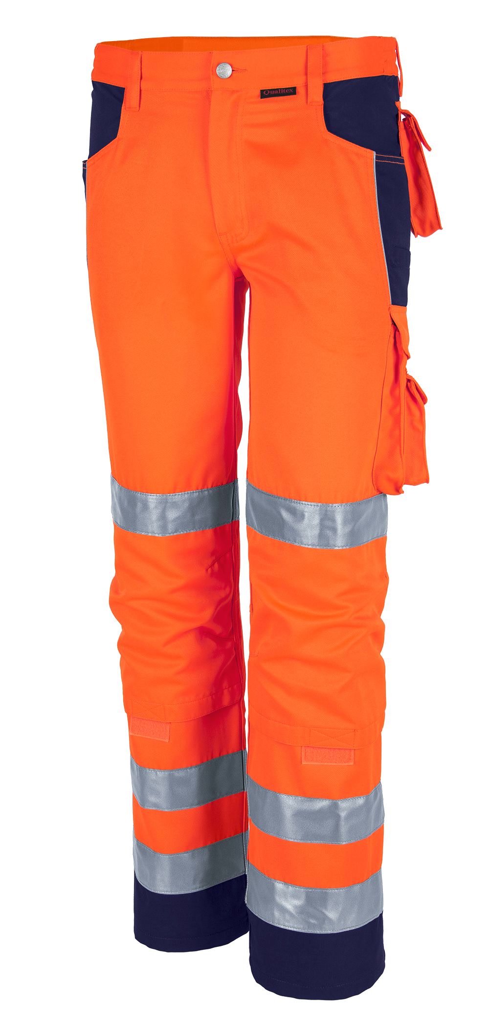 QUALITEX HIGH QUALITY WORKWEAR Bundhose PRO WS warnorange/marine Herren: 102 