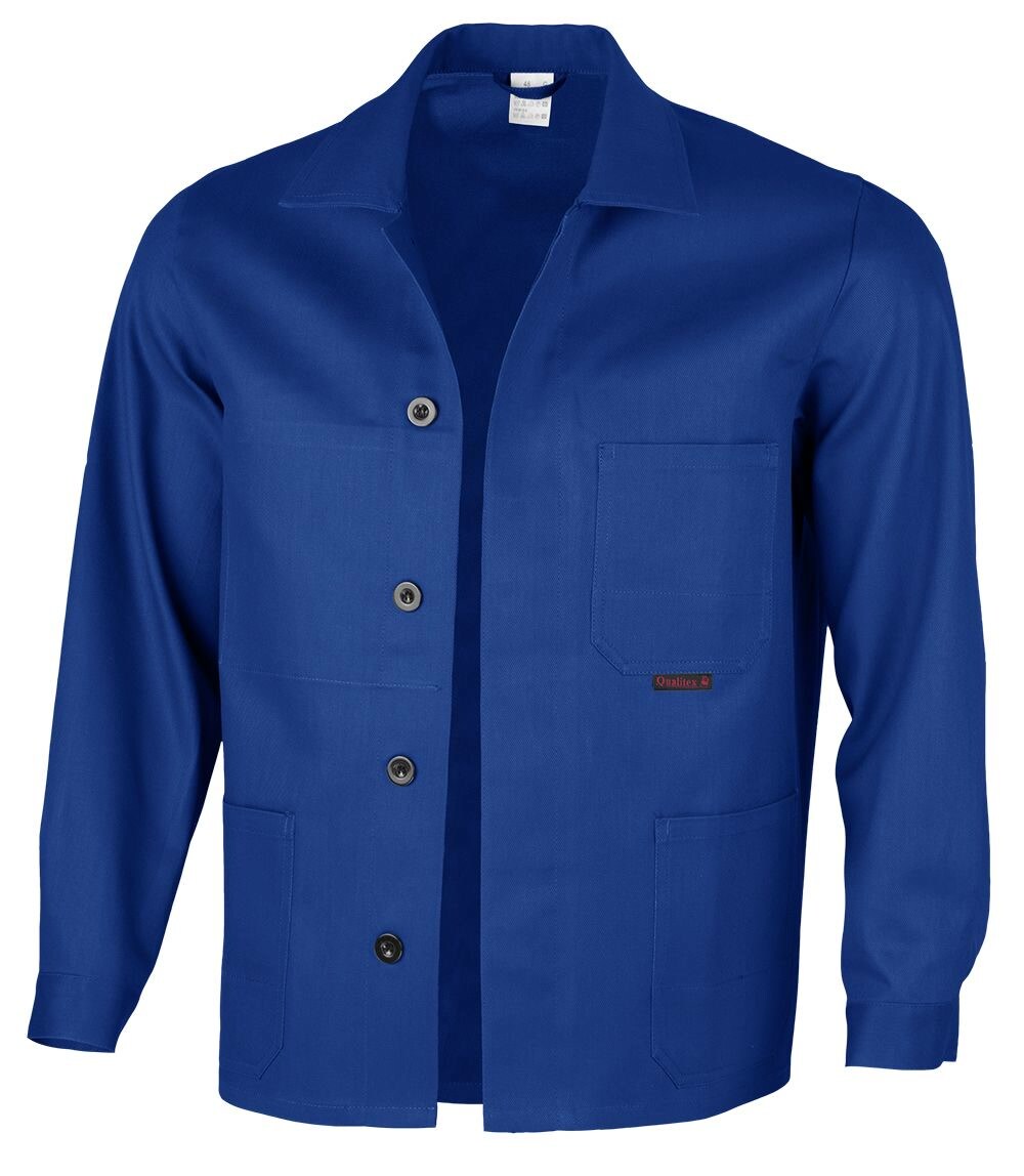 QUALITEX HIGH QUALITY WORKWEAR Langjacke classic kornblau Damen: 44 Herren: 50