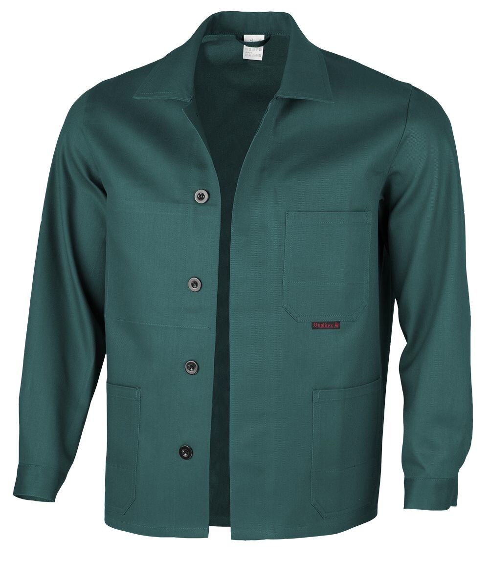 QUALITEX HIGH QUALITY WORKWEAR Langjacke classic grün Herren: 98