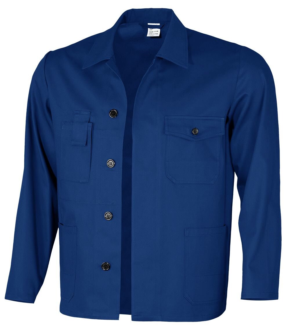 QUALITEX HIGH QUALITY WORKWEAR Langjacke basic kornblau Damen: 42 Herren: 48
