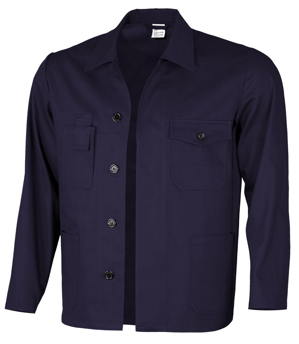 QUALITEX HIGH QUALITY WORKWEAR Langjacke basic hydronblau Damen: 46 Herren: 52