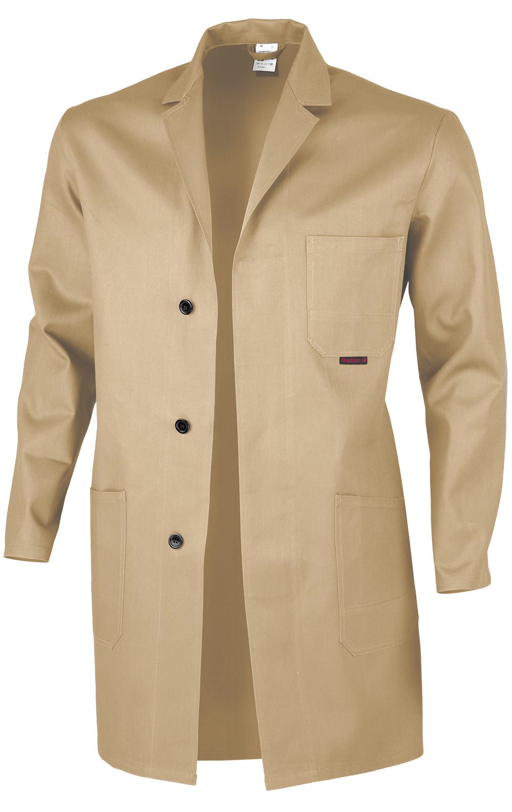QUALITEX HIGH QUALITY WORKWEAR Berufsmantel classic khaki Herren: 90 