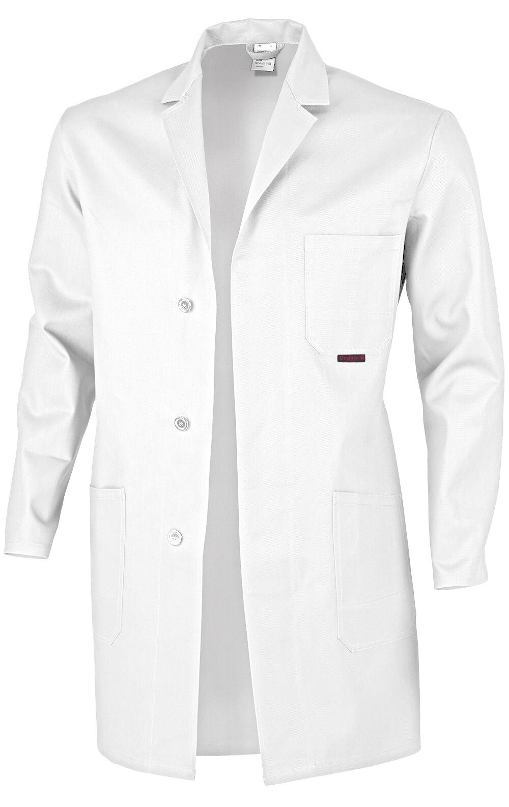 QUALITEX HIGH QUALITY WORKWEAR Berufsmantel classic weiß Damen: 46 Herren: 52